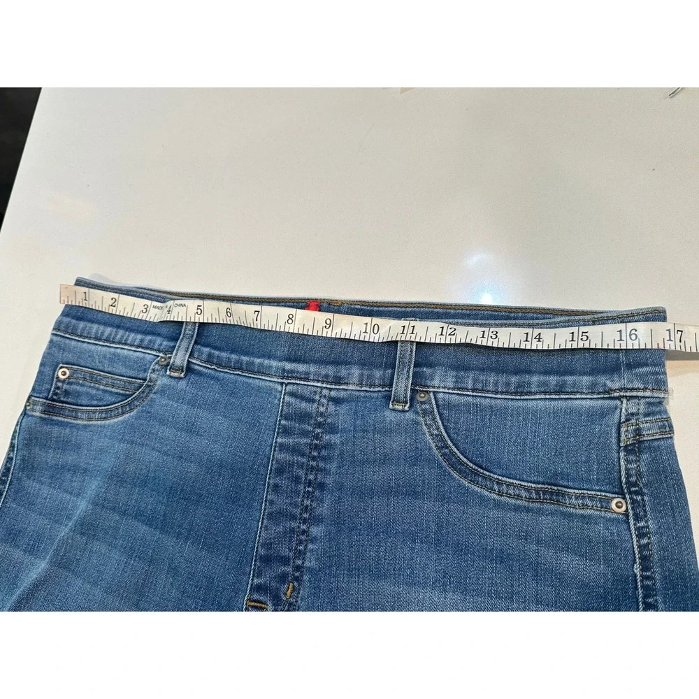 Women's XL Spanx ‎ Jeans  Seamed Front Wide Leg Jeans